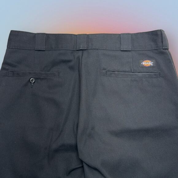 DICKIES 874 Men’s 34 x 32 Black Original Fit Pant - Picture 3 of 4